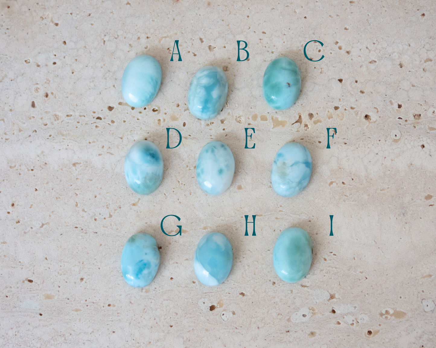 custom larimar ring choose your own stone