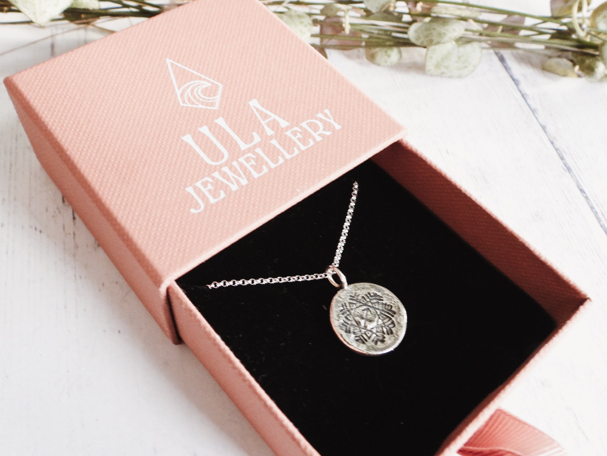 sagittarius star sign charm necklace by Ula Jewellery Cornwall