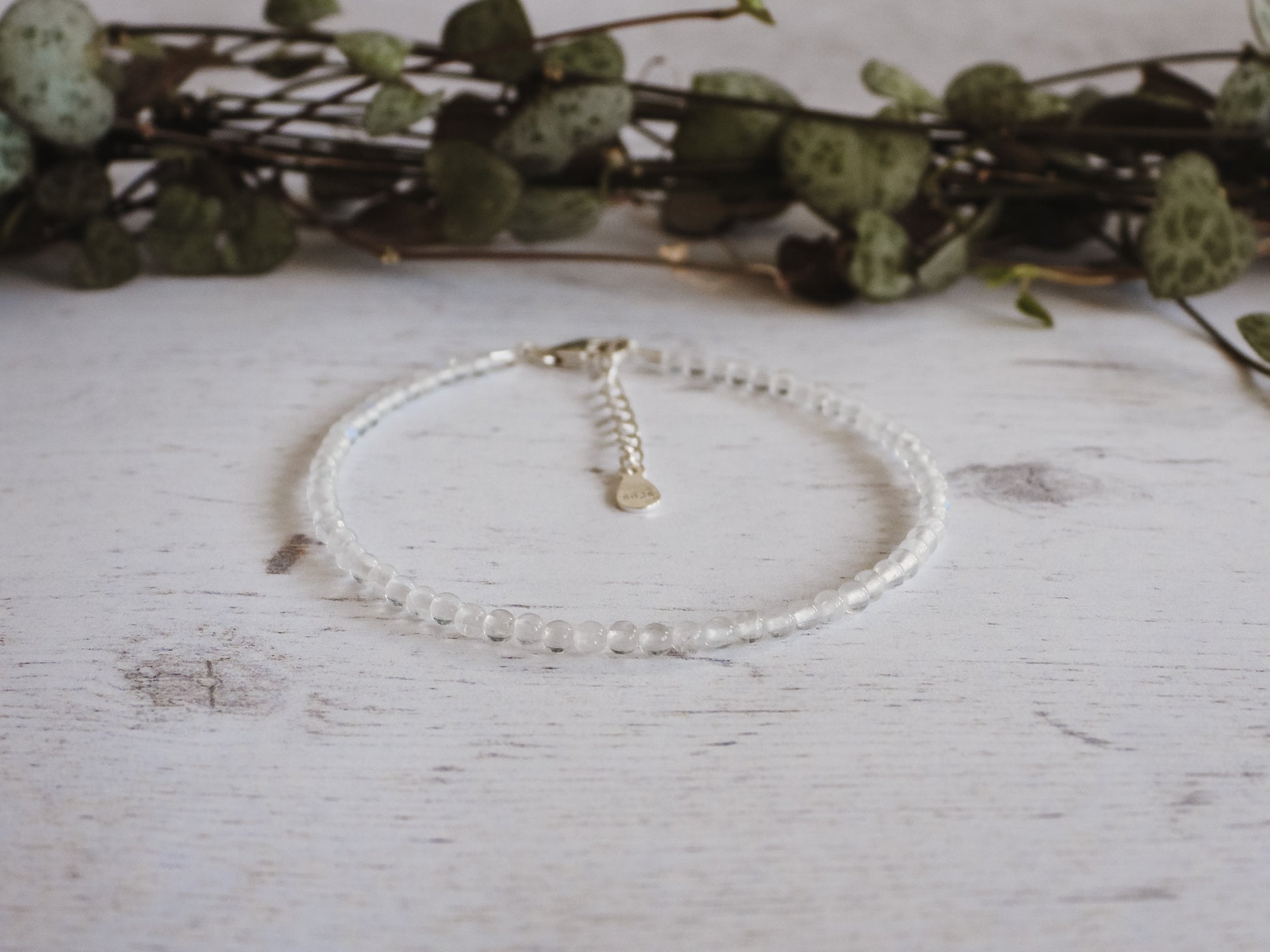 bohemian style gemstone beaded bracelet