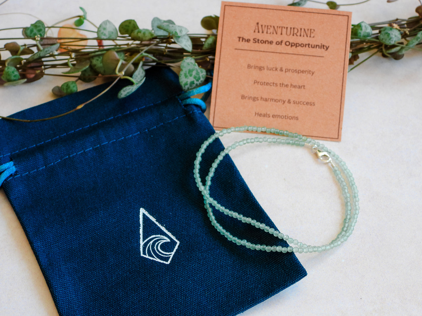 gift idea lucky gemstone beaded choker necklace