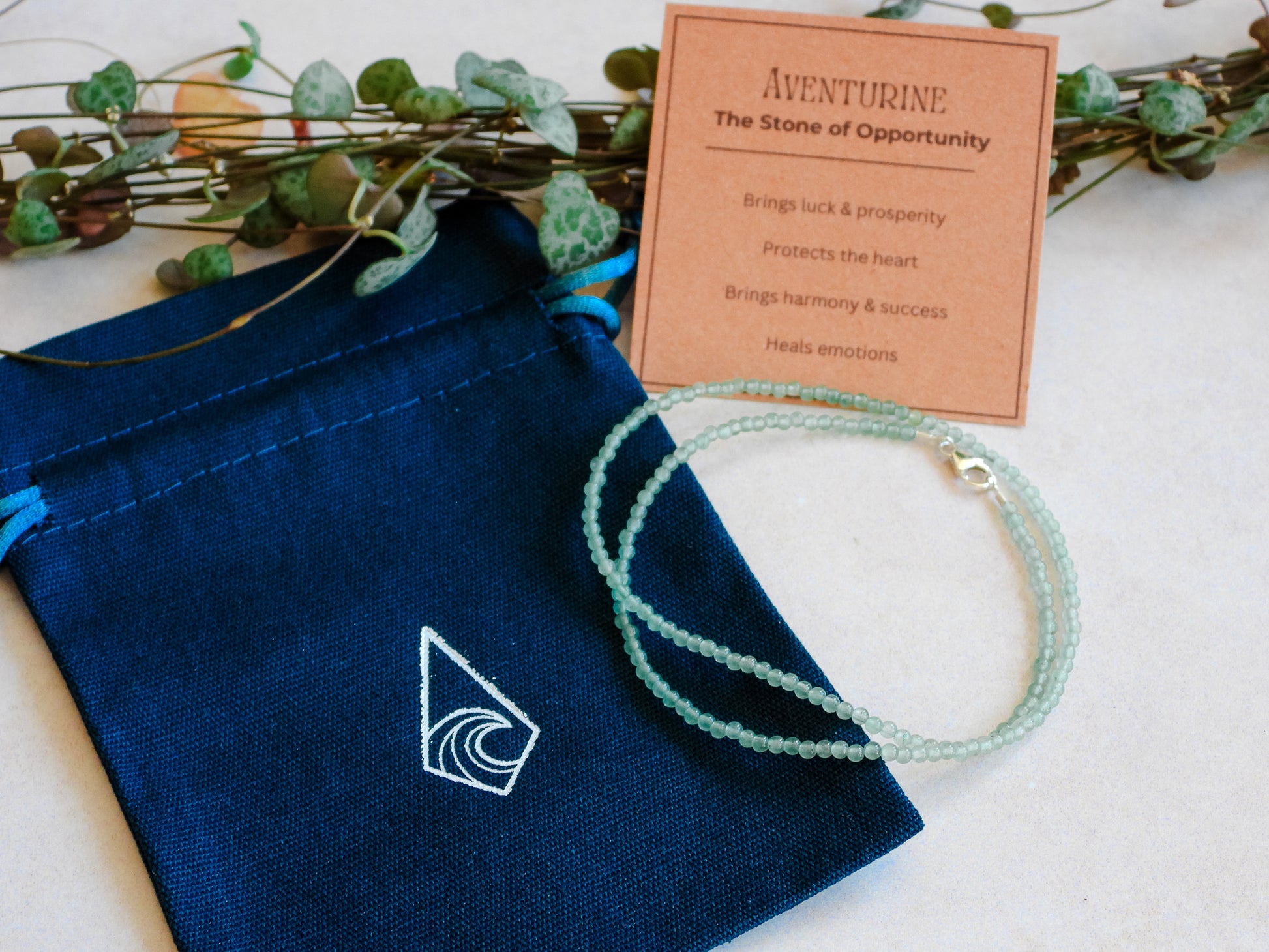 gift idea lucky gemstone beaded choker necklace