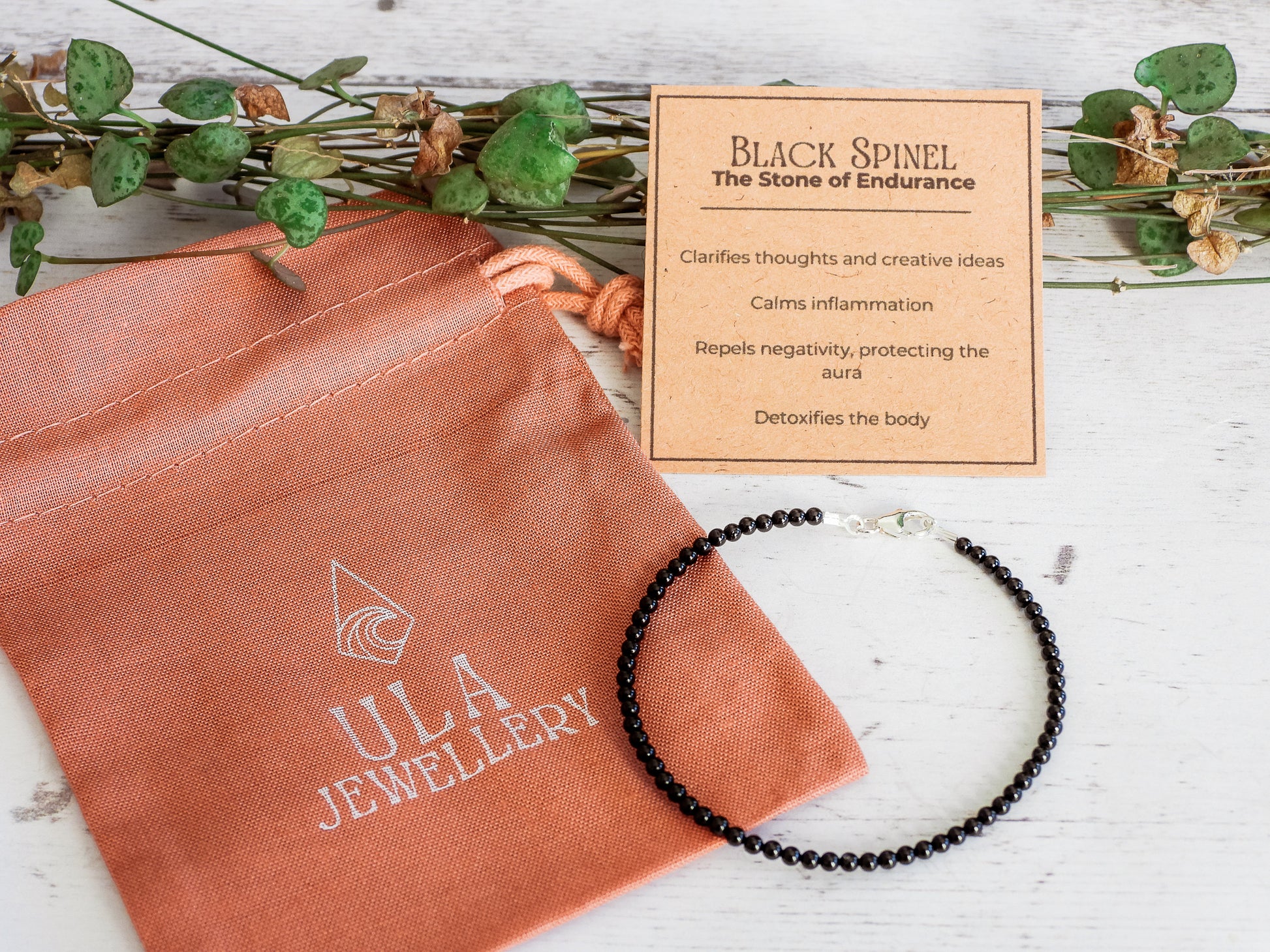 Ula Jewellery Cornwall custom gemstone and crystal healing stacking bracelets