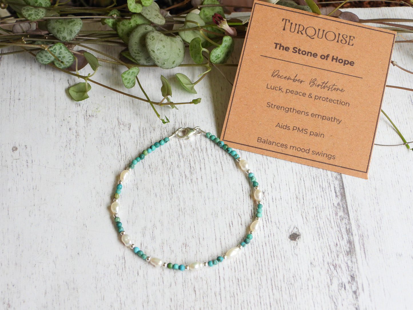 Morvoren Pearl & Turquoise Bracelet | Style 2