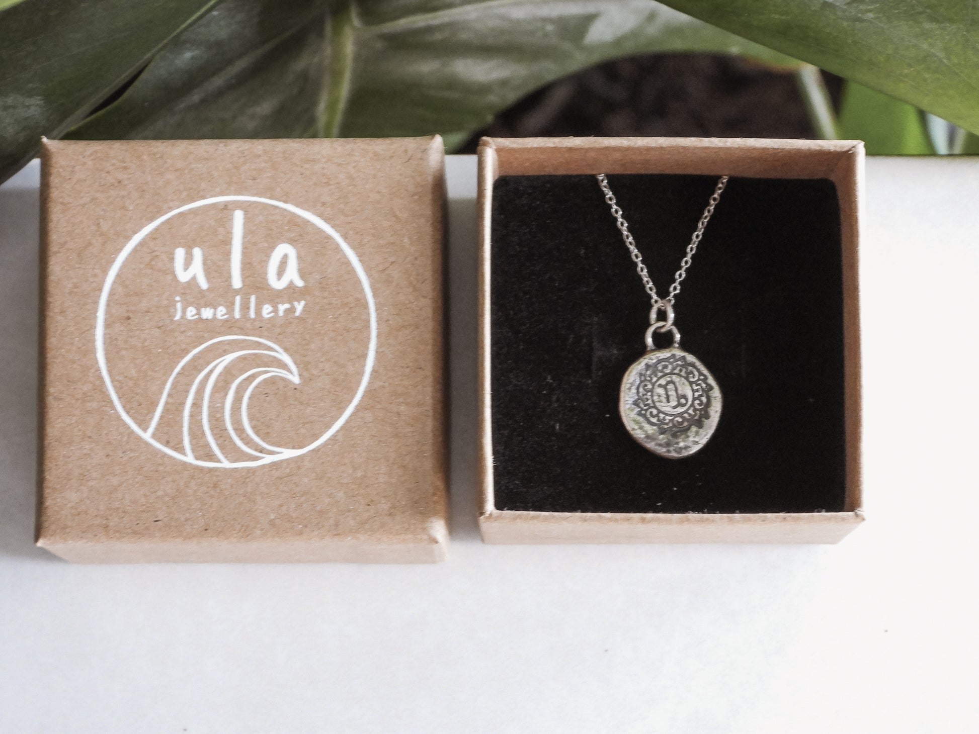 bohemian charm necklace by ula jewellery cornwall 