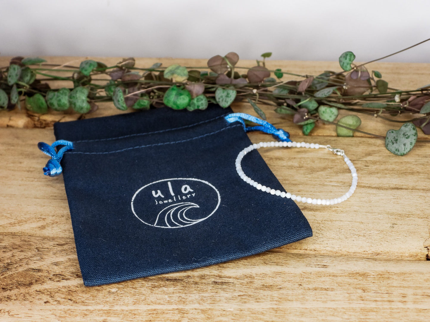 Dainty "Beach Bum" Shell Beaded Bracelet