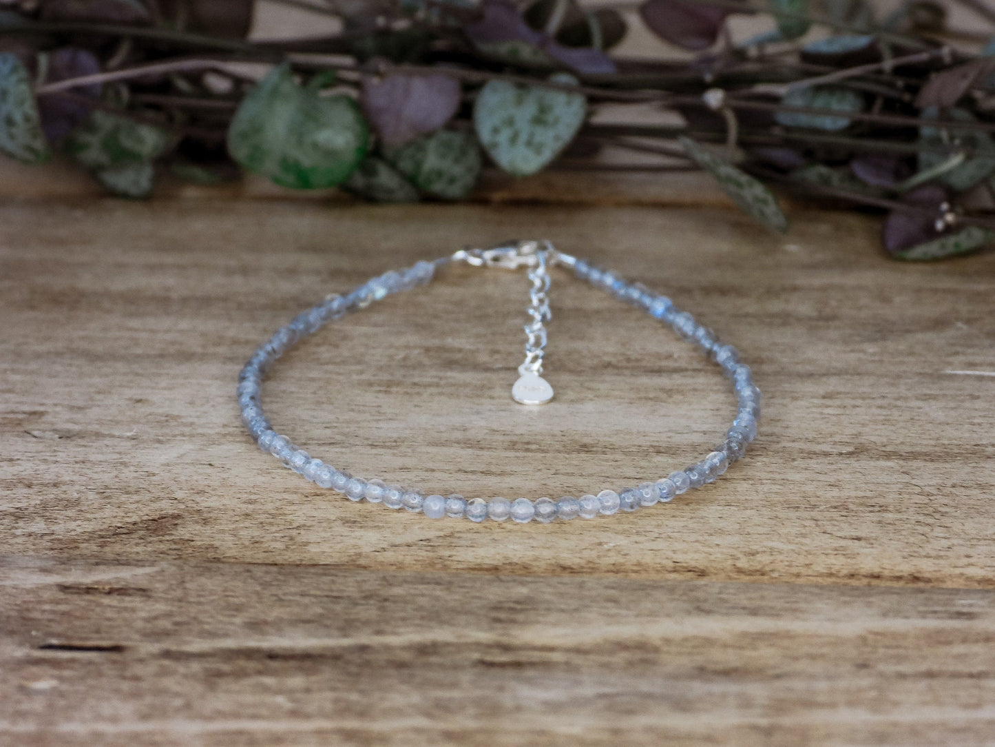 Dainty Labradorite "Transformation" Gemstone Bracelet