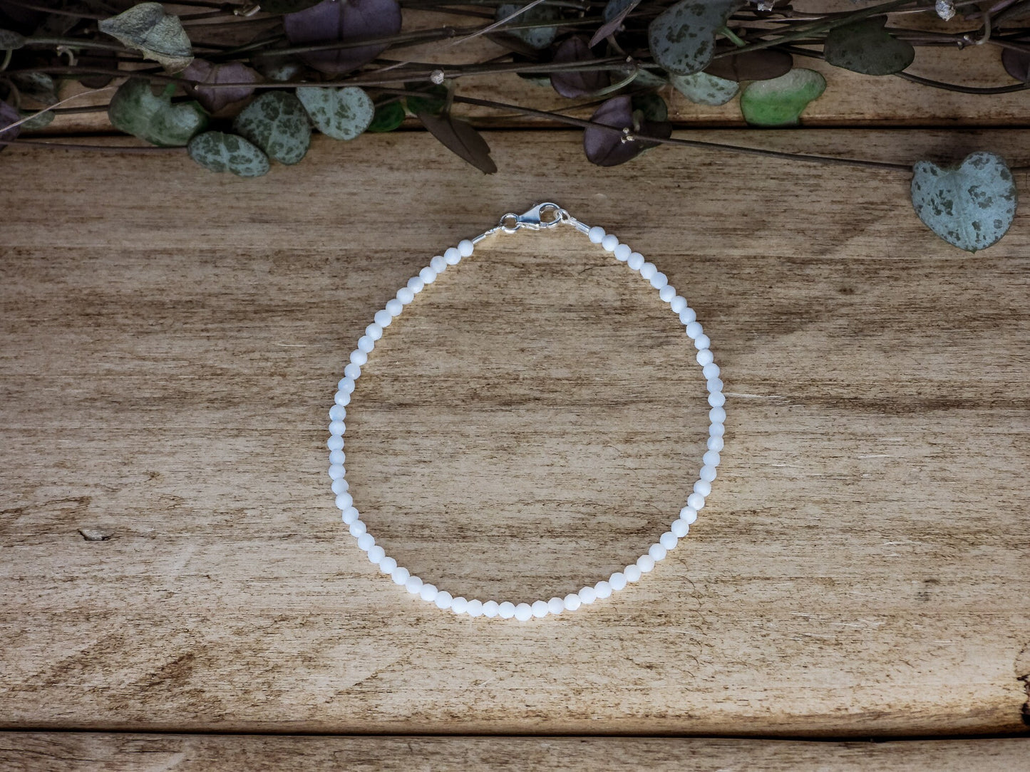 Dainty "Beach Bum" Shell Beaded Bracelet